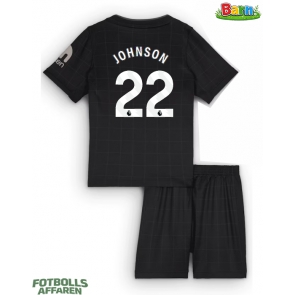 Tottenham Hotspur Brennan Johnson #22 Bortaställ Barn 2025-26 Kortärmad (+ Korta byxor)